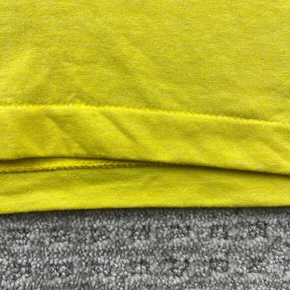 Vintage 80s Screen Stars Best T-Shirt Men Large L Yellow Steamboat Springs CO - Picture 6 of 16